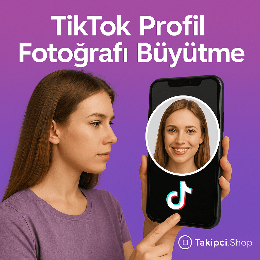 TikTok Profil Fotoğrafı Büyütme TikTok Profil Fotoğrafı Büyütme